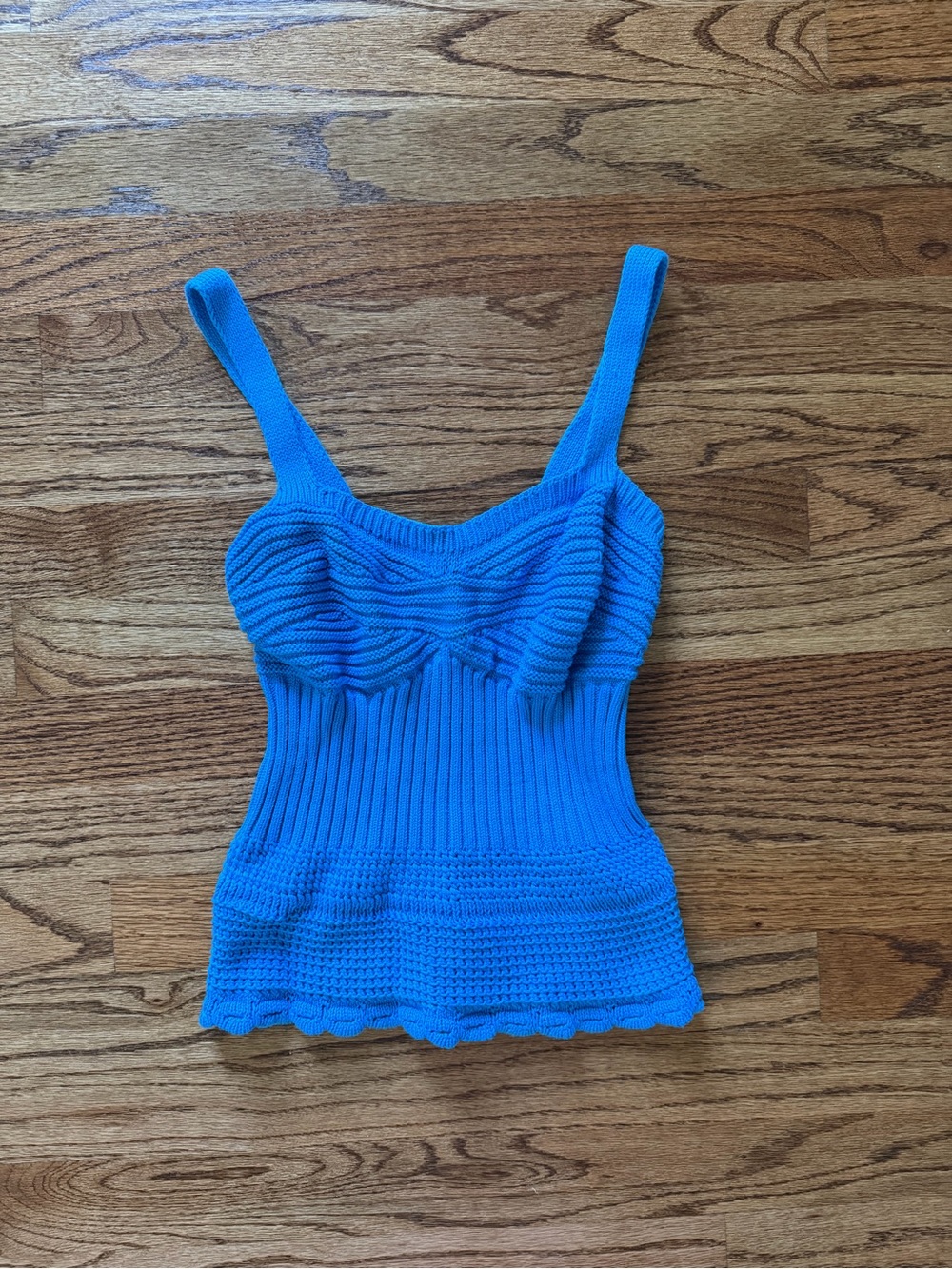 Knit tank top